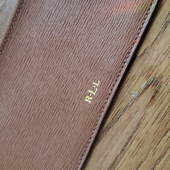 Lauren Ralph Lauren tan change card purse - Picture 3 of 8